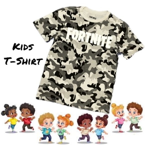 NWT - Fortnite - Camouflage Tee - Picture 1 of 5